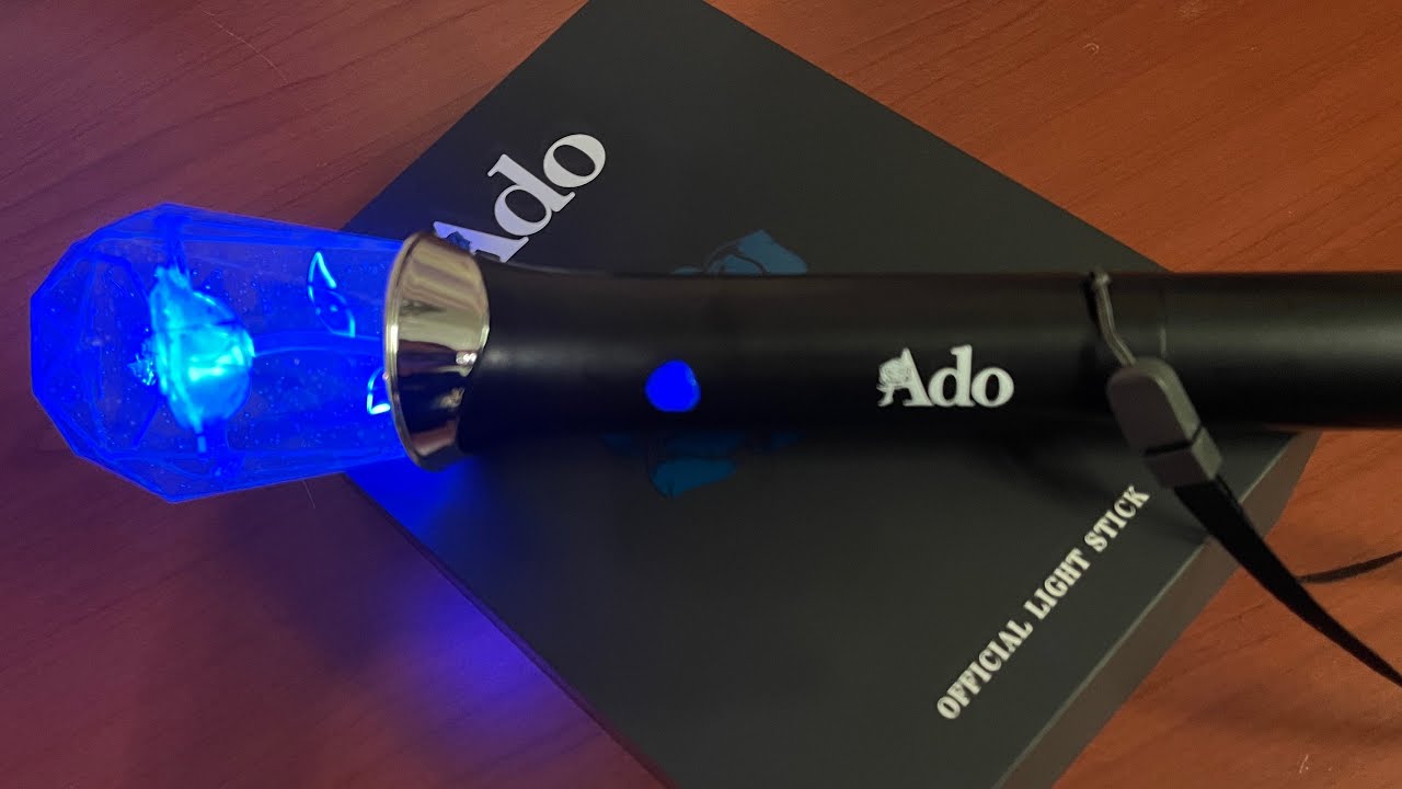 Ado Hibana Tour Lightstick in-depth review [voiced] - YouTube