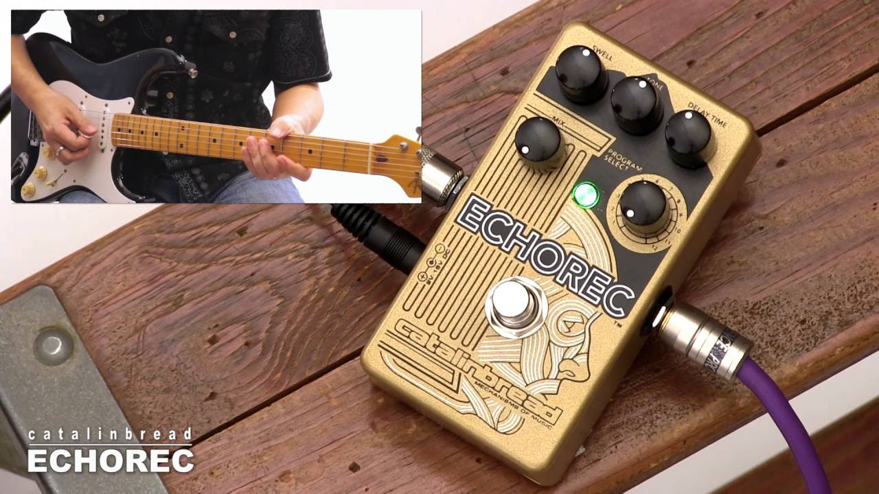 Catalinbread / Echorec【デジマート製品レビュー】 - YouTube