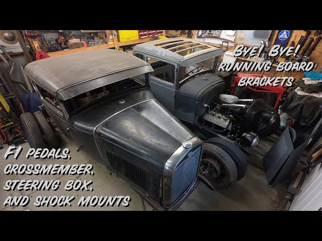 Disassembling An F1 Chassis For The Traditional AV8 Ford Hot Rod