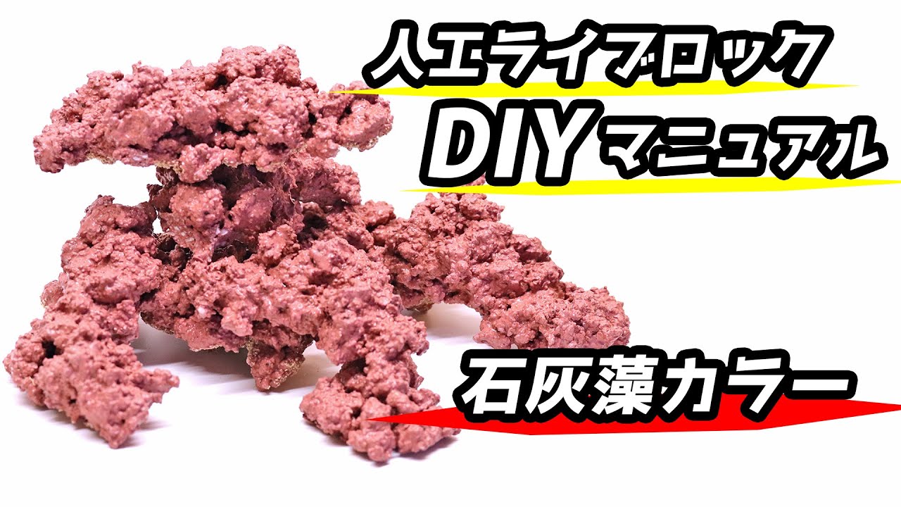 人工ライブロック アク抜きCO2キット - 海水魚・小型水槽・人工ライブ