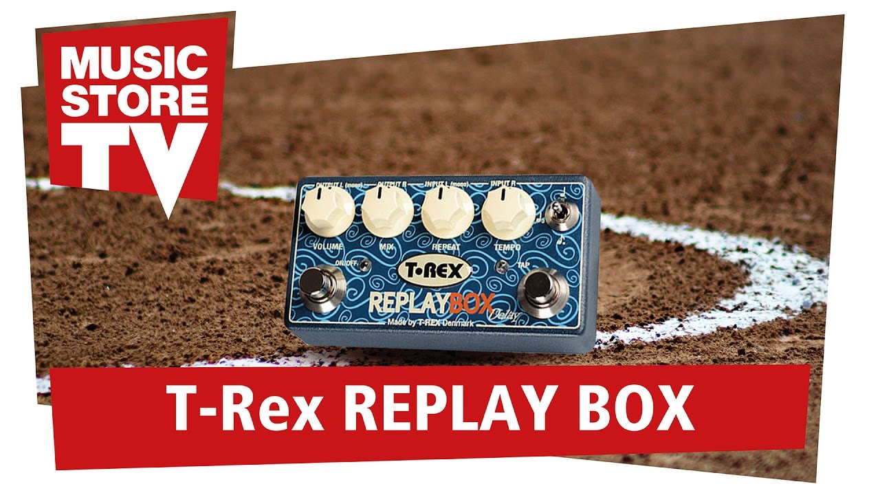 T-Rex ReplayBox Delay Effect // Review + Sound Demo - YouTube