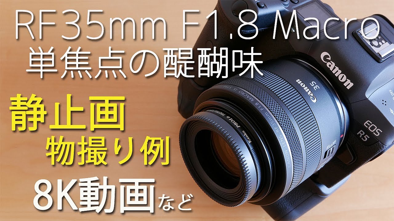 Canon RF35mmF1.8 Macro - A versatile lens that is excellent for