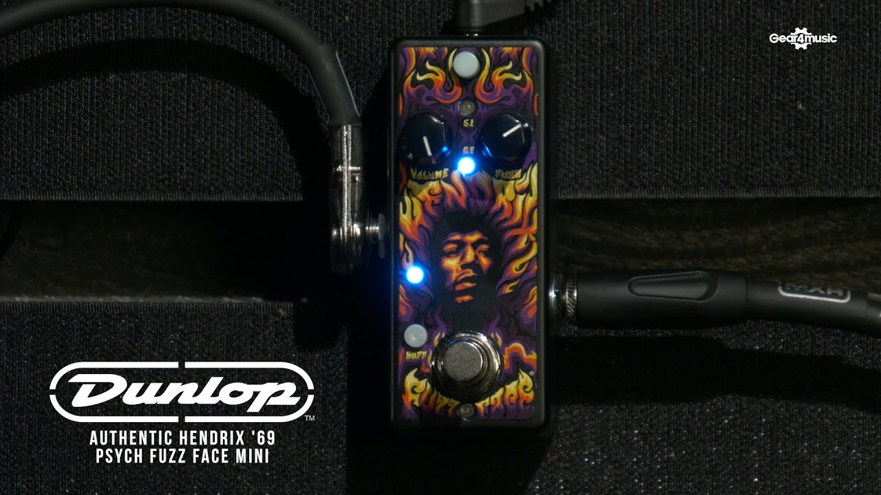 Dunlop Authentic Hendrix '69 Psych Fuzz Face Mini | Gear4music