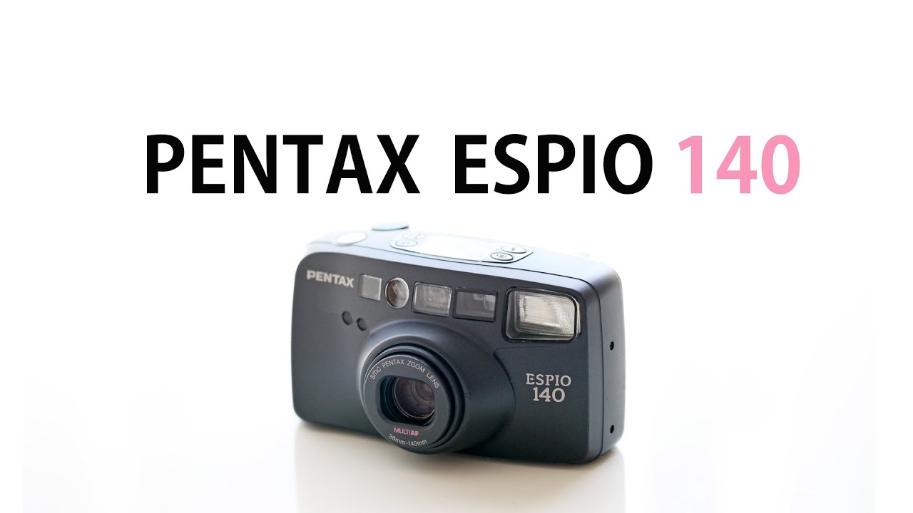 フィルムカメラの色味。 Pentax espio 140. video and photo - YouTube