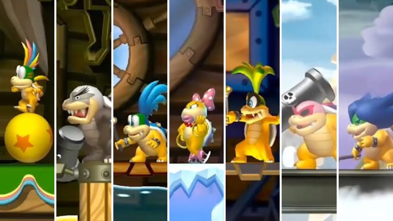 激レア】チョコエッグ、シークレット3体+クッパ、クッパ7人衆(モートン