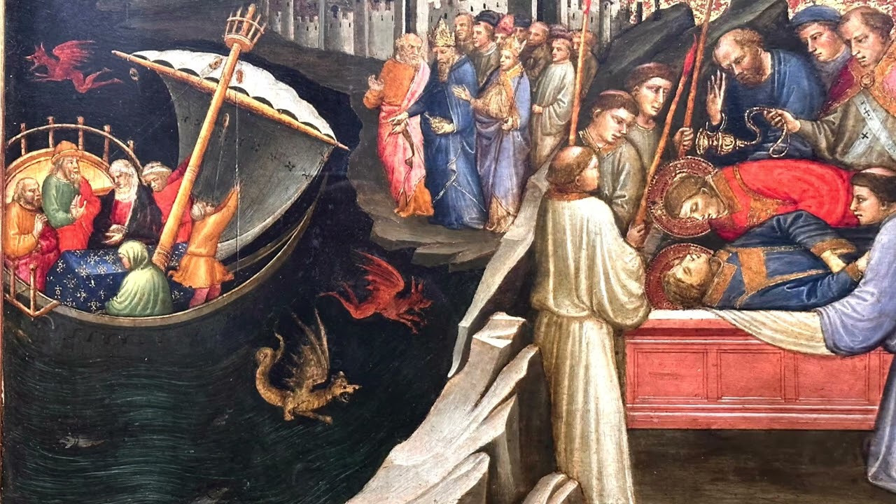 美術品鑑賞第104回【「聖ステパノ伝」を表した祭壇画 プレデッラ3点