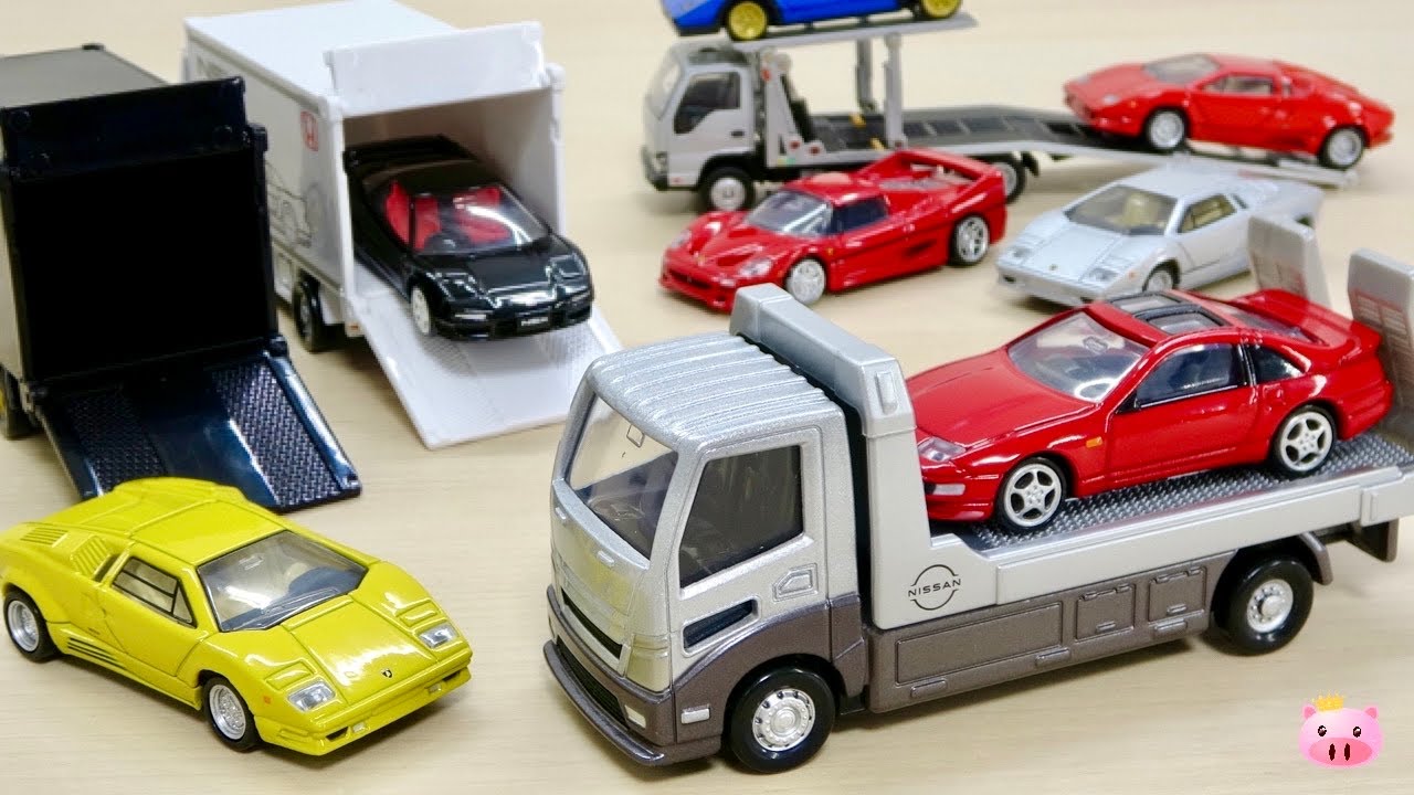 高いけど買って良かった!トミカプレミアム トランスポーター 3種類