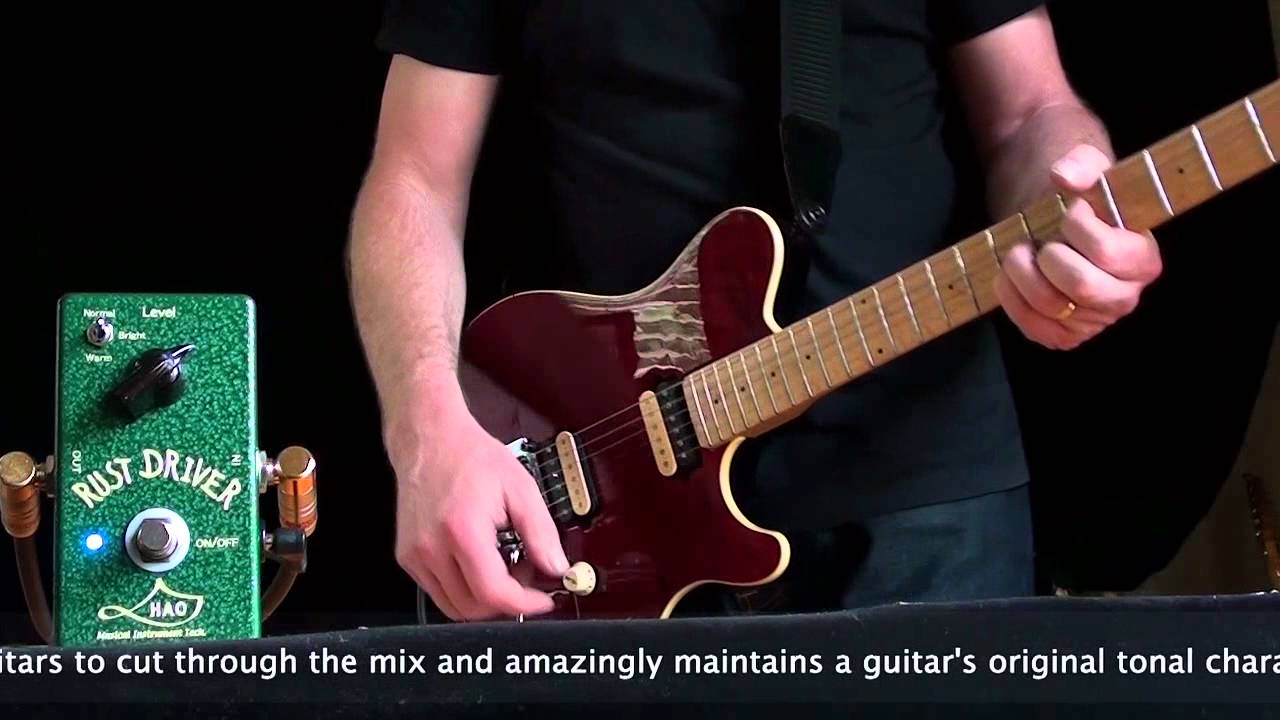 Hao Rust Driverクローン製作: エフェクター製作素人のブログ