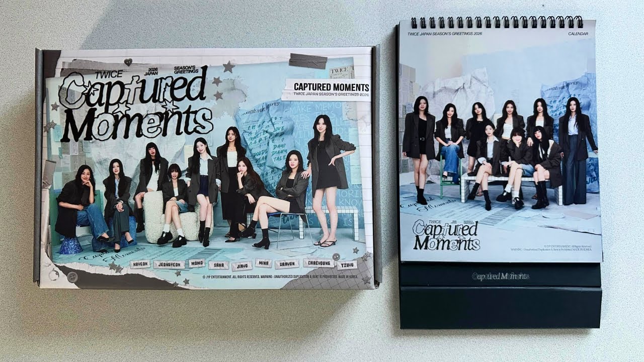 TWICE JAPAN 2026 Season's Greetings “Captured Moments” Unboxing