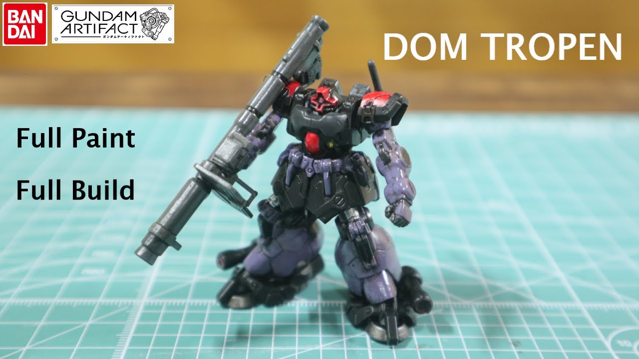ガンダムアーティファクト第2弾 ドム・トローペン - YouTube