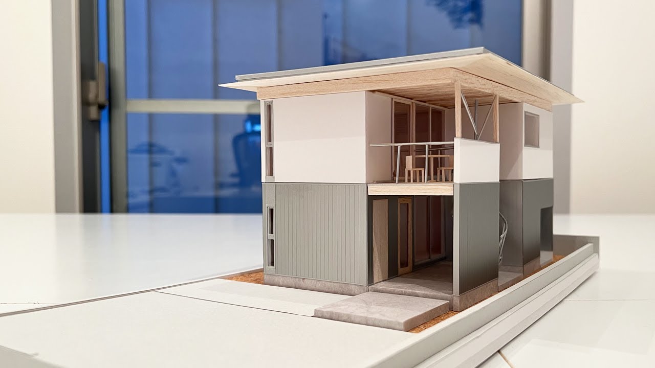 建築学生必見】建築模型の作り方ってどうやって学んだの？模型材料を