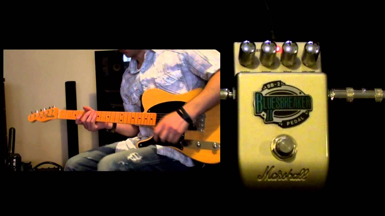 Marshall Blues Breaker BB-2 Overdrive Pedal - YouTube
