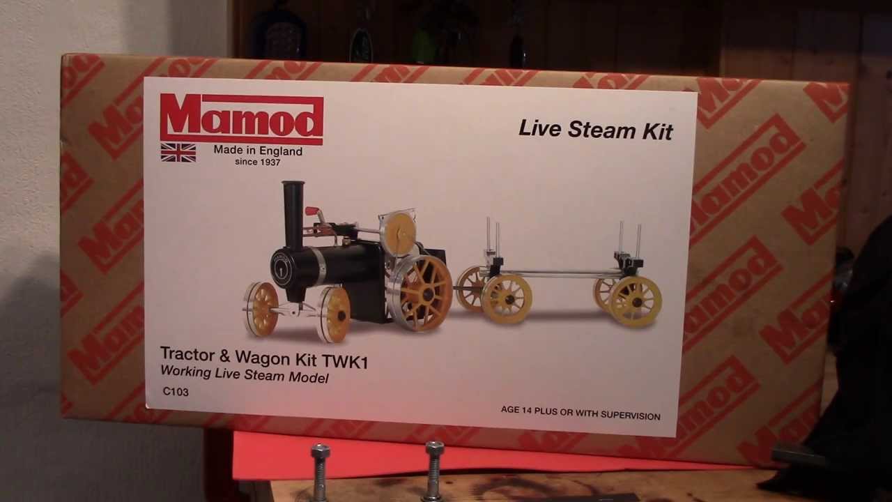MAMOD TWK1 TRACTOR & WAGON KIT, PART 1, THE KIT - YouTube