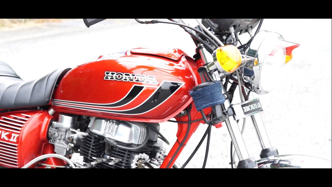 ホンダCB250T ホークバブクリアレンズデイタイムファクトリー製？旧車