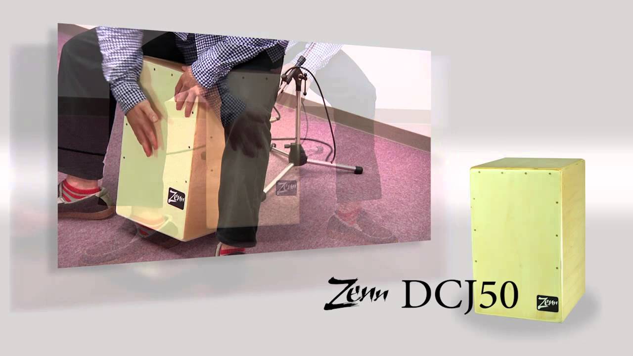PLAYTECH (旧 ZENN) / カホン DCJ50 - YouTube