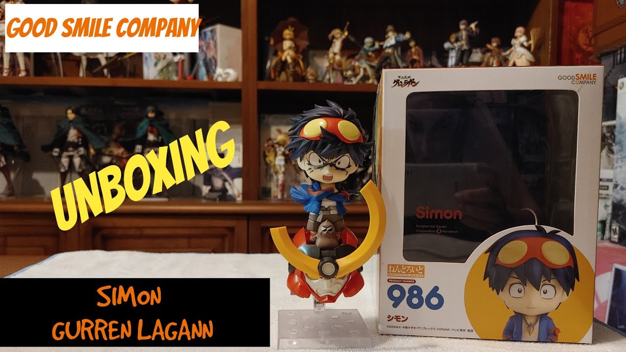 ねんどろいど シモン 986 Nendoroid 986 Simon Figure Gurren Lagann