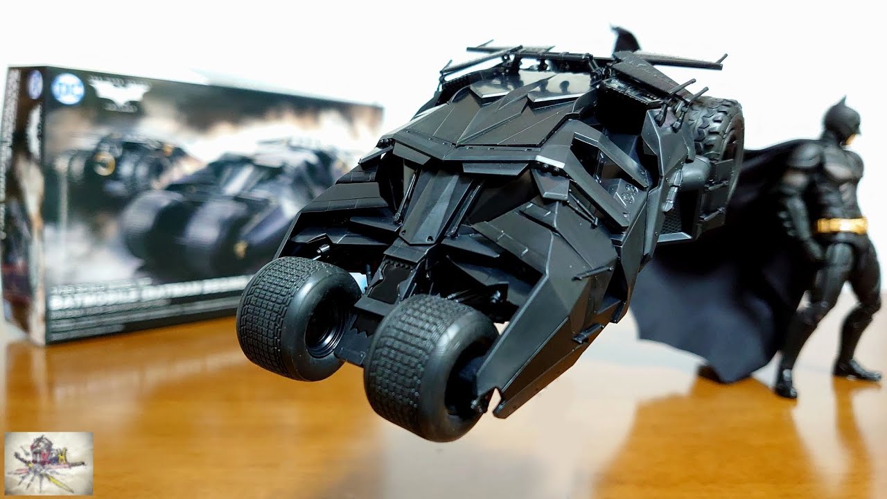 The Batmobile is now available as a plastic model! We'll show you