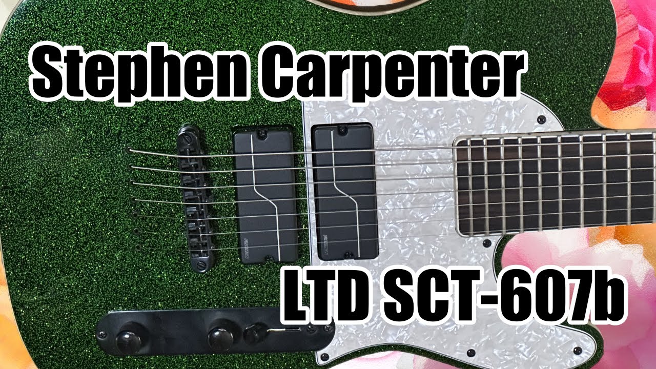 Stephen Carpenter LTD SCT 607B - YouTube