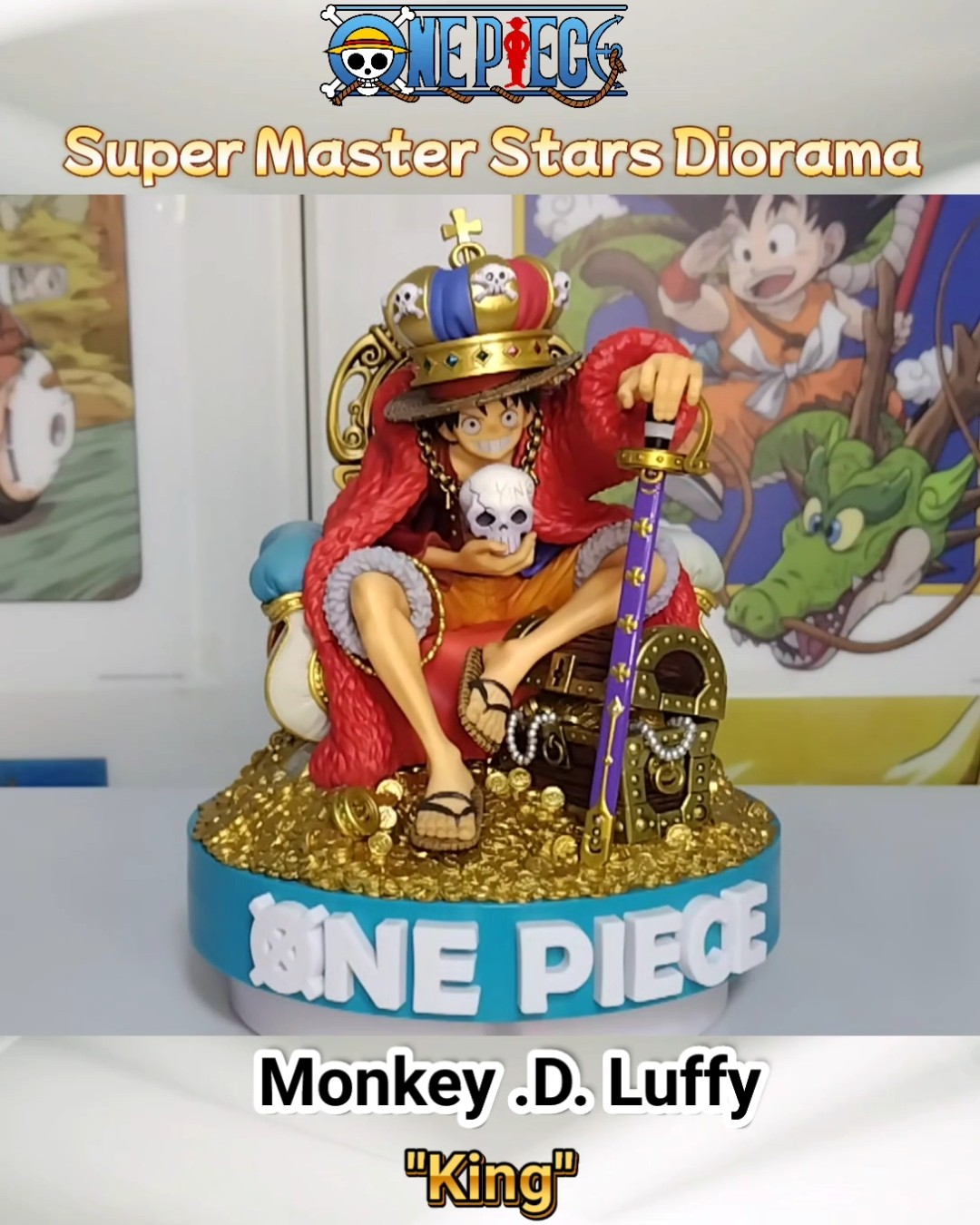 ワンピース smsd KING モンキー・D・ルフィ フィギュア 👑ONEPIECE