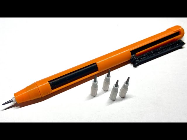 排莢式ボルトアクションロケット鉛筆 作ってみた Making shell