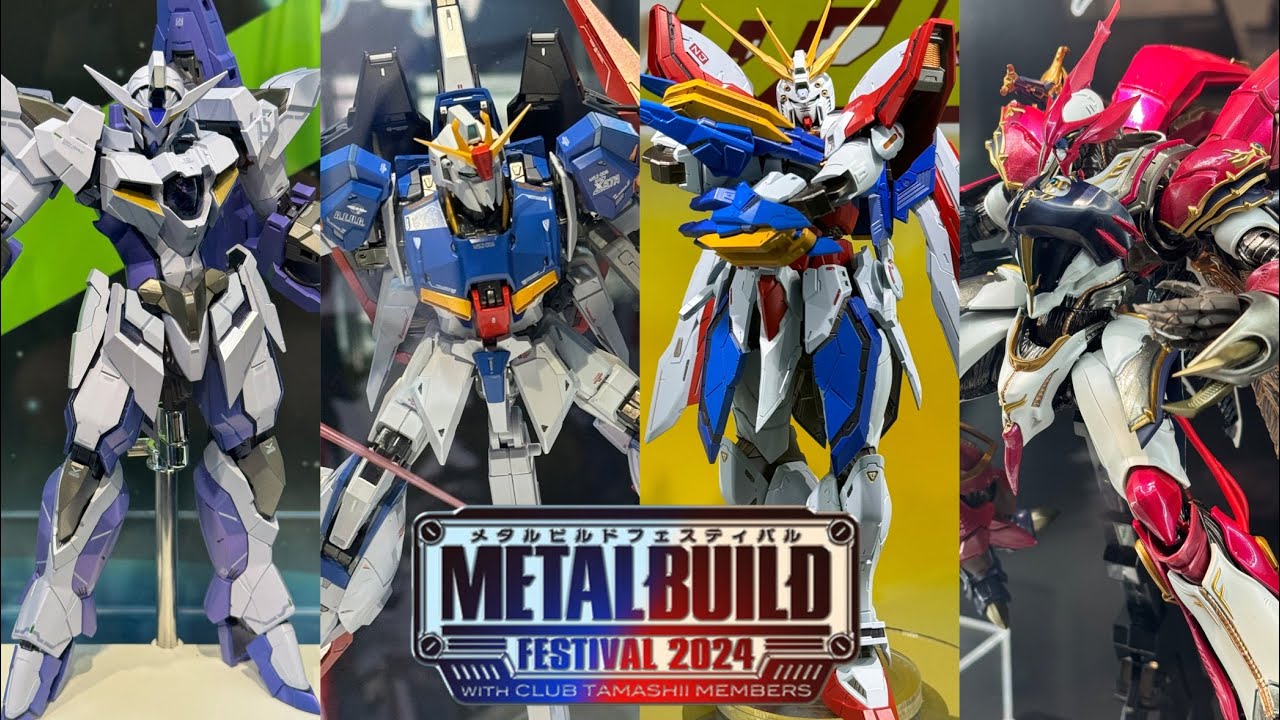 METAL BUILD FES 2024】新作商品祭り！ゴッドガンダム・Zガンダム・1.5
