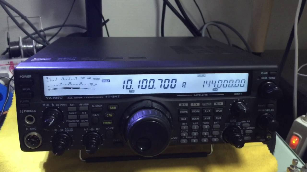 ヤエス FT-847 トランシーバー 100W機 TOMO。 ヤエス FT-847