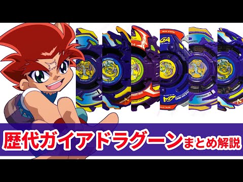 歴代ガイアドラグーンまとめ解説 読者デザインから誕生した「五聖獣