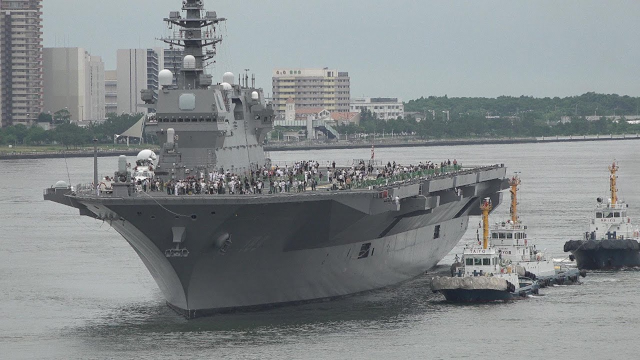 2024海上自衛隊ヘリコプター搭載護衛艦「DDH-183いずも」⚓体験航海