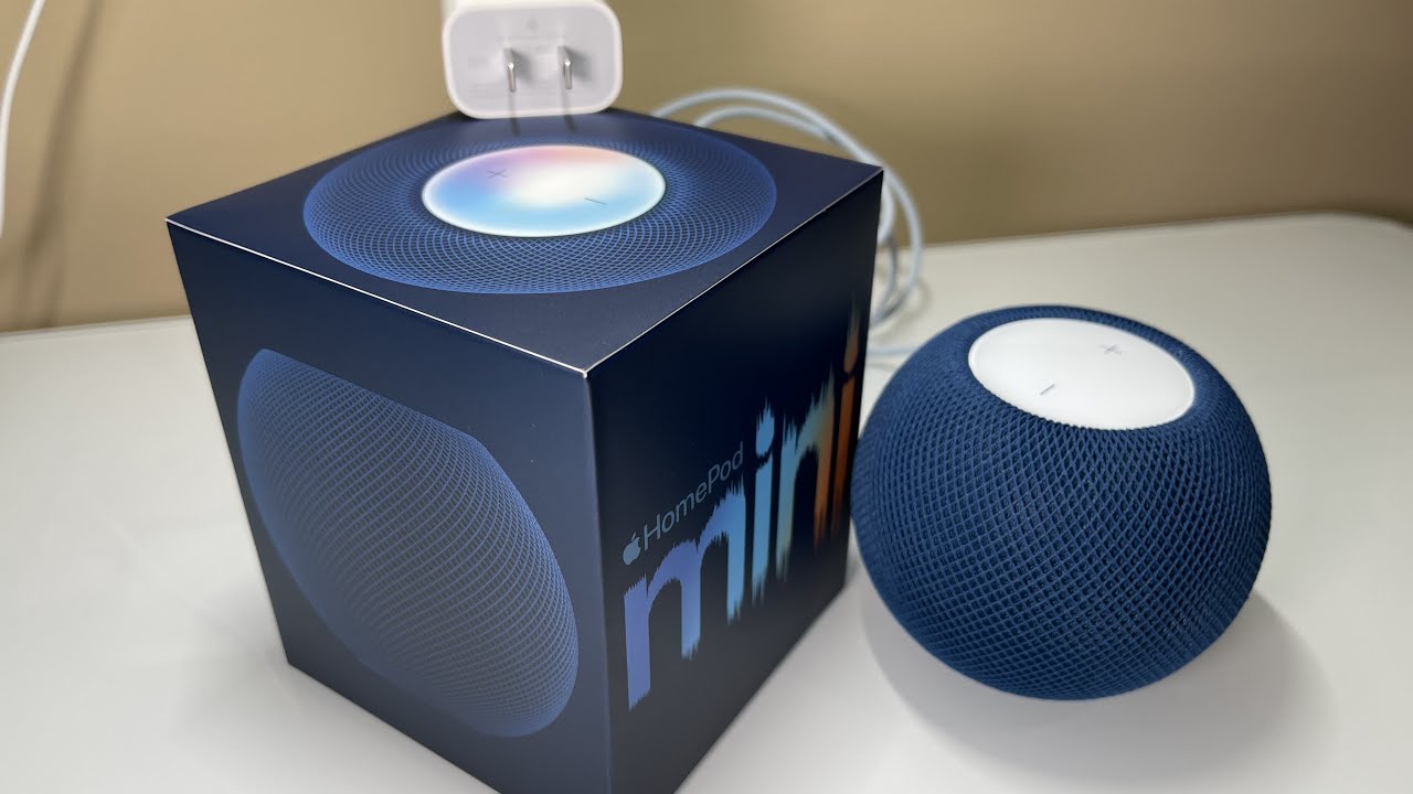 Blue Apple HomePod Mini - YouTube