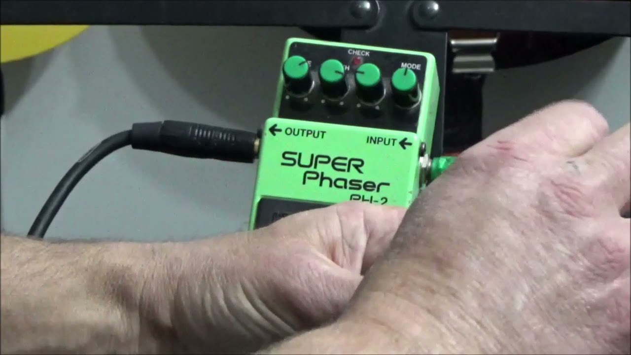 Boss Super Phaser PH-2 Demo And Review - YouTube