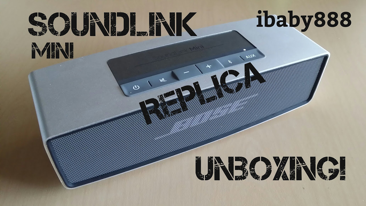 Bose Soundlink Mini Speaker - Replica - Unboxing! - YouTube