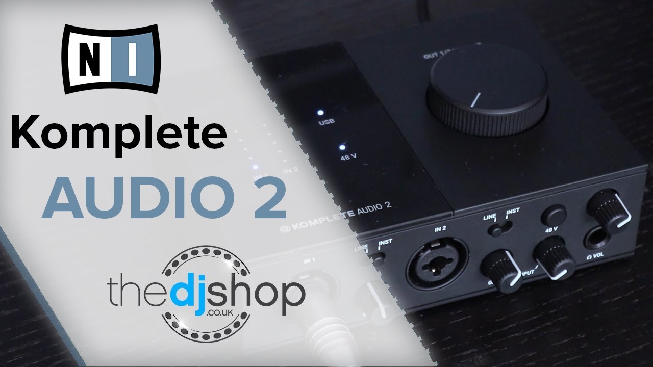 Native Instruments Komplete Audio 2 | Quick Overview - YouTube