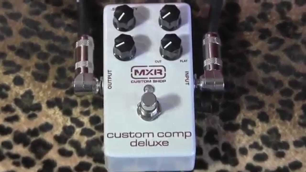MXR Custom Shop CUSTOM COMP DELUXE compressor demo with Gretsch