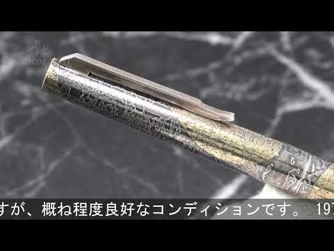 PLATINUM プラチナ 万年筆 リビエール 銀河 スターリングシルバー