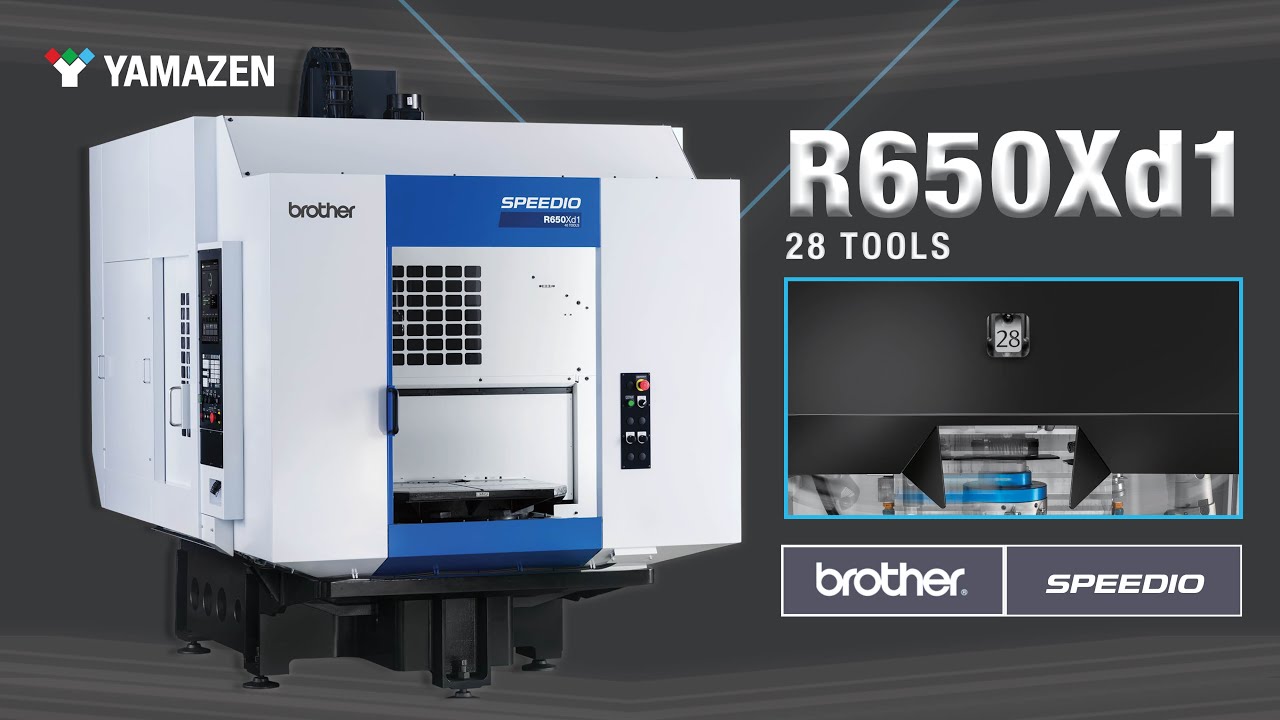 Brother R650Xd1 Demo: High-Speed Machining & Efficient Production