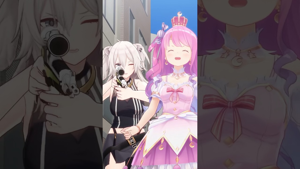 恥じらうお姫様 姫森ルーナ ヴァイスシュヴァルツ ホロライブ 恥じらう