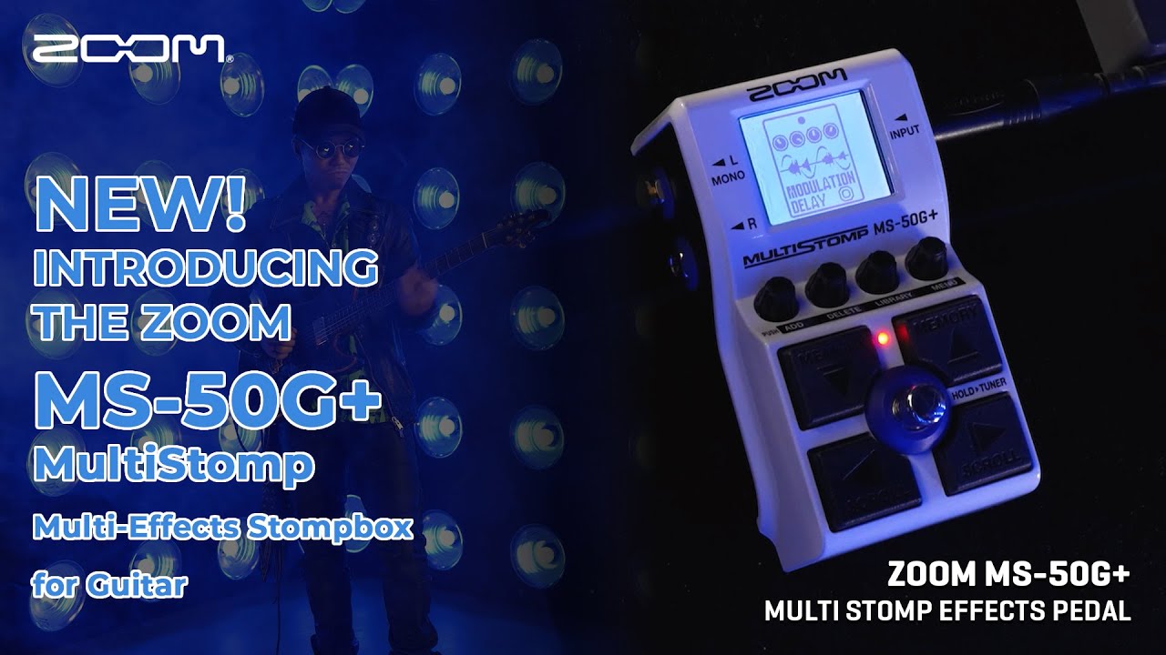 Zoom MS50G+ Guitar Multi-Effects: Updated for 2023 - gearnews.com
