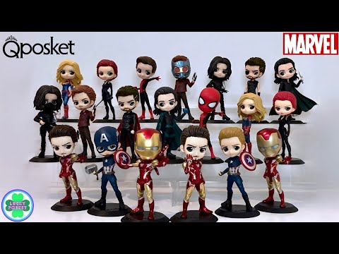 Marvel Q posket Collection Avengers Figure Haul - YouTube