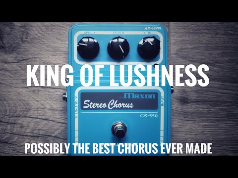 Maxon CS-550 Analog Chorus - YouTube