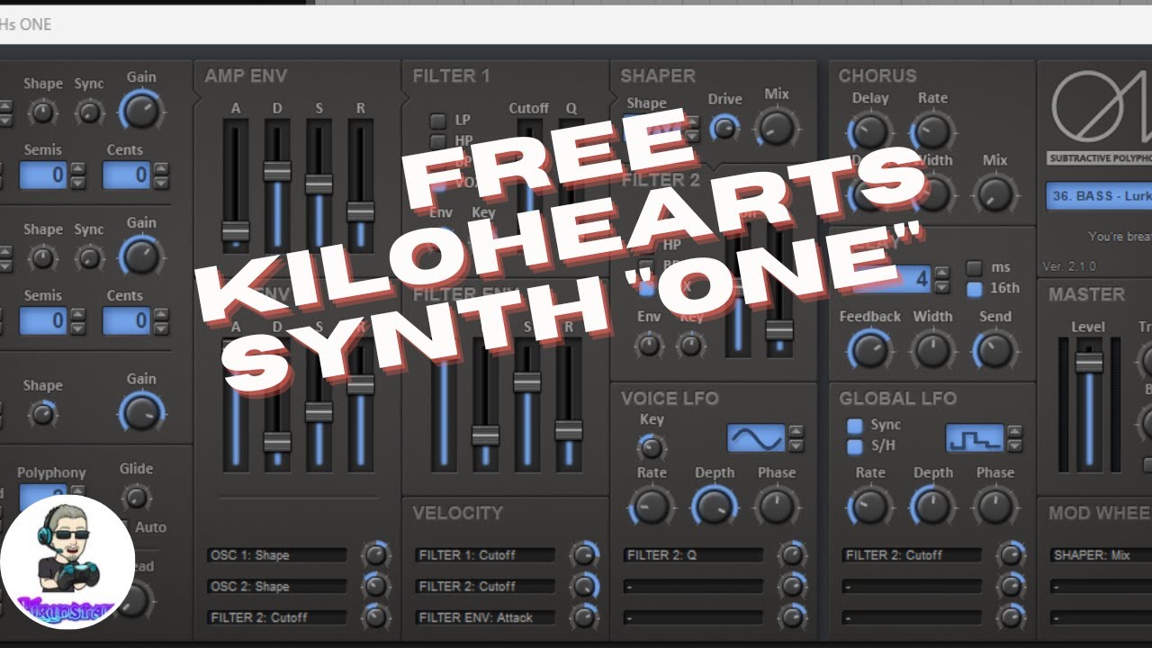 無料】kiloHearts「kHs ONE」無償ダウンロード可能！サブトラクティブ