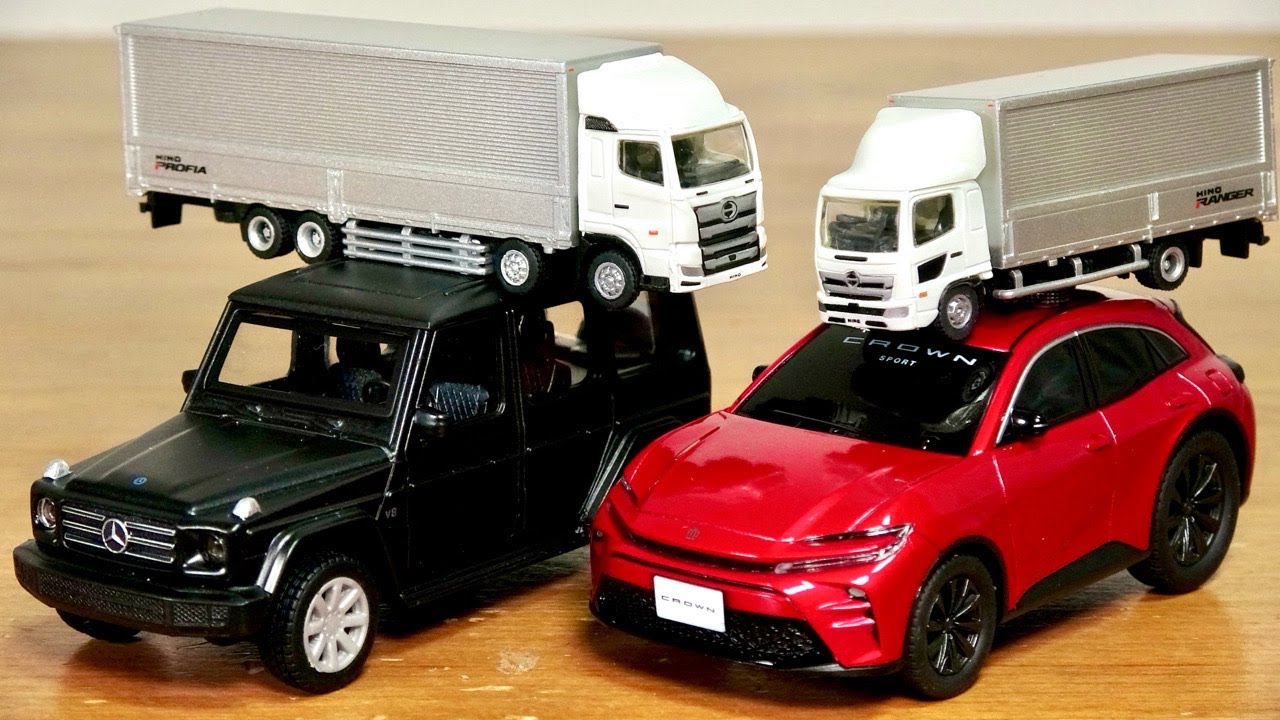 非売品ミニカーがてんこ盛りのジャパンモビリティショー！日野