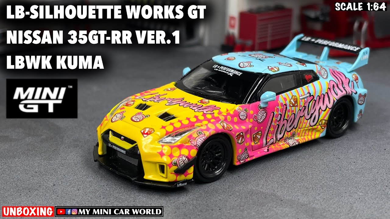 MY MINI CAR WORLD』UNBOXING MINI GT 1/64 LB-SILHOUETTE WORKS GT
