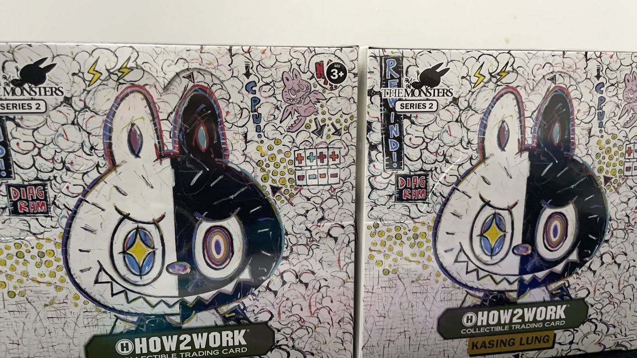 How2work】The Monster Series 2 ラブブカード How2work The Monster