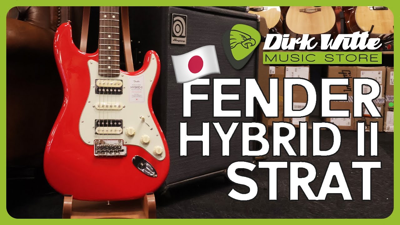 Dirk Witte | Fender Japan Hybrid II HSH Stratocaster - YouTube