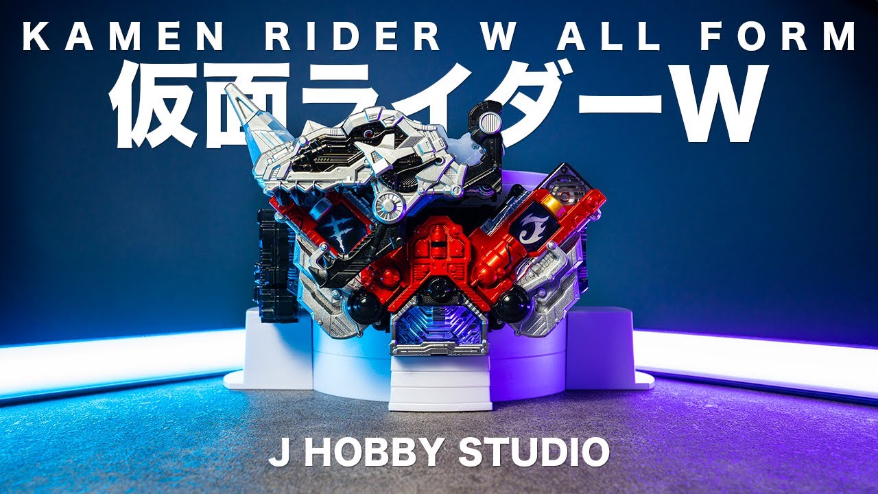 Kamen Rider W DX Doubledriver ver.20th all Form | Unboxing and