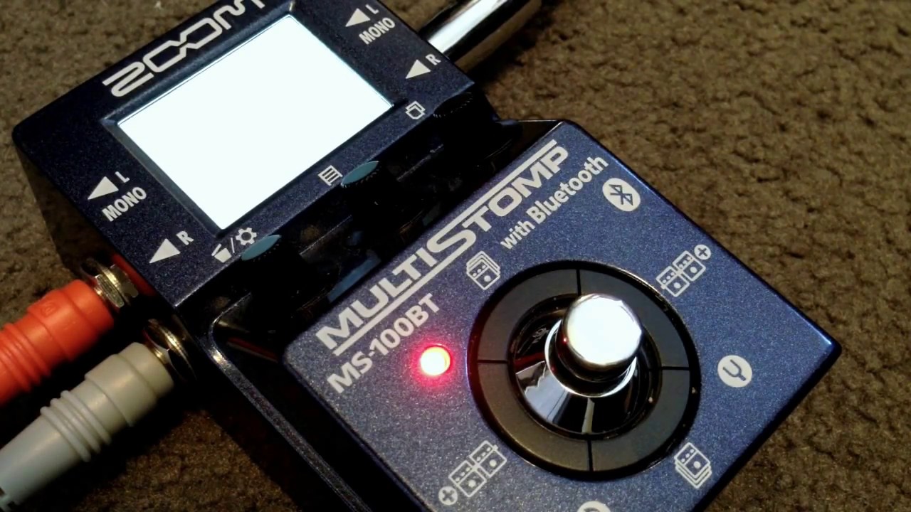 ギター ZOOM MS-100BT AD-16A/D ZOOM