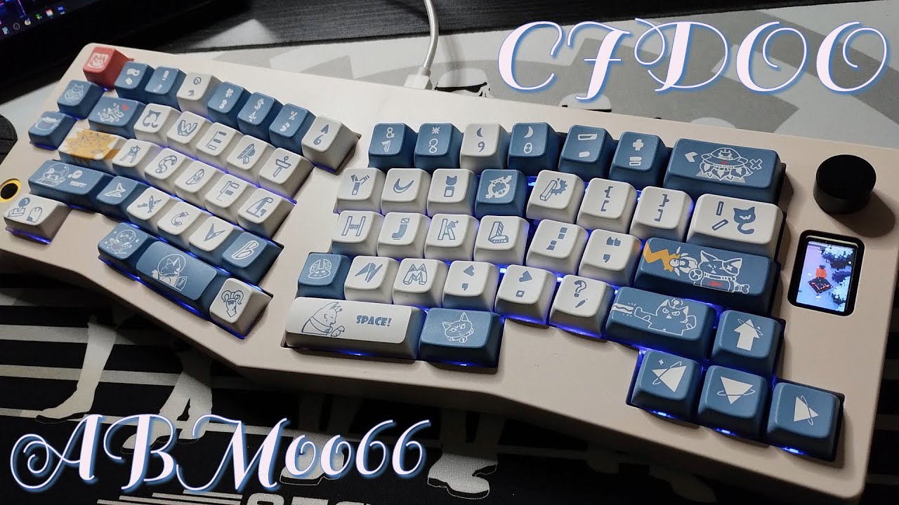 CIDOO ABM066 Alice Layout アリスレイアウトキーボードを試す