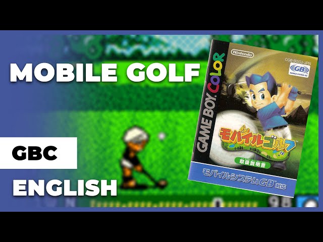 Nintendo チラシ MOBILE SYSTEM GB モバイルゴルフ 【公式通販】