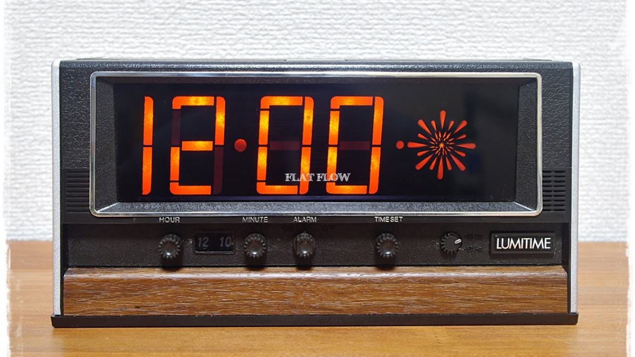 70's LUMITIME ルミタイム スペースエイジ ヴィンテージ 60Hz 【公式通販】