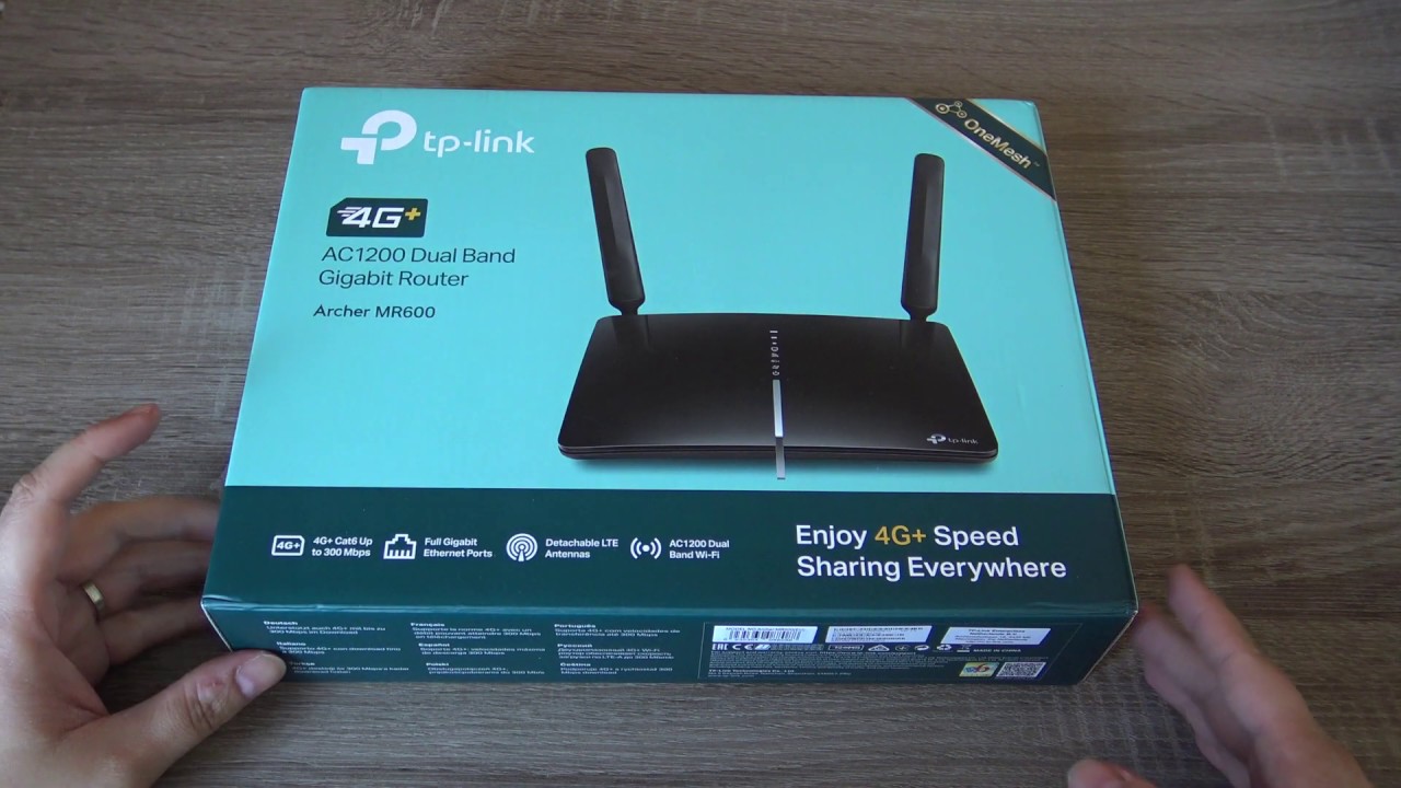 TP-LINK MR600 / SIMフリー / 4G+対応 / ホームルーター TP-LINK